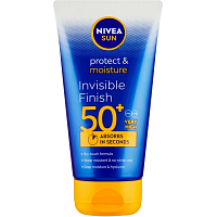 Nivea Sun Protect & Moisture mlieko na opaľovanie OF50+, 150 ml