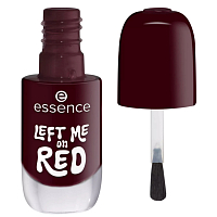 Essence lak na nechty Gel nail Colour 12 LEFT ME on RED, 8 ml