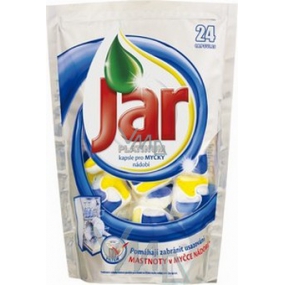 Jar Platinum Lemon kapsule do umývačky riadu 24 kusov