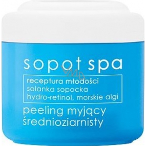 Ziaja Sopot Spa morské riasy sprchový peeling 200 ml