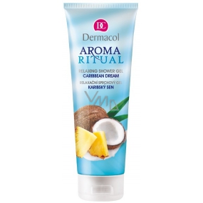 Dermacol Aroma Ritual Karibský sen Relaxačné sprchový gél 250 ml
