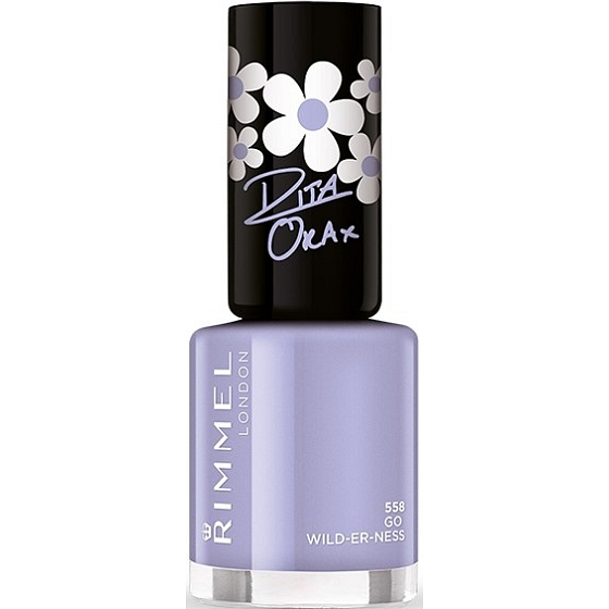 Rimmel London 60 sekund Nail Polish by Rita Ora lak na nechty 558 Go Wild-er-ness 8 ml