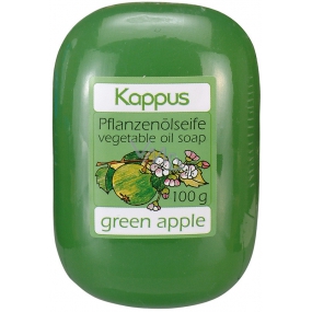 Kappus Zelené jablko glycerínové toaletné mydlo s rastlinným olejom 100 g