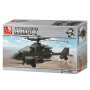 EP Line Sluban Army Soldiers Apache Helicopter 158 dielikov, odporúčaný vek 6+