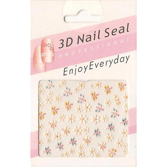 Nail Accessory 3D nálepky na nechty 1 aršík 10100 A78