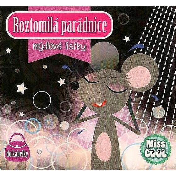 Nekupto Miss Cool Mydlové lístky Myška Roztomilá parádnice 15 kusov 1 balenie