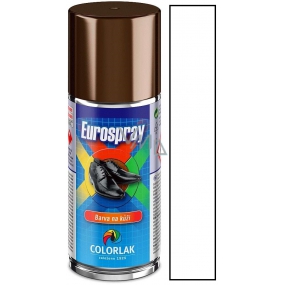 Colorlak Eurospray Farba na kožu biela sprej 160 ml