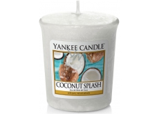 Yankee Candle Coconut Splash - Kokosové osvieženie vonná sviečka votívny 49 g