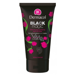 Dermacol Black Magic Detoxikačný zlupovaciu čierna maska 150 ml