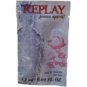 Replay Jeans Spirit Woman toaletná voda 1,2 ml vialka