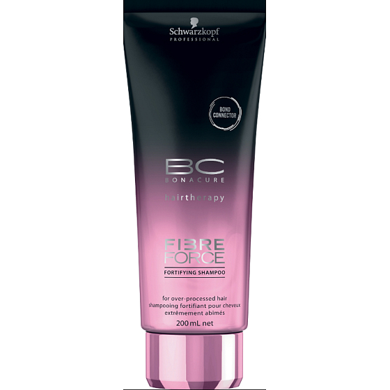 Schwarzkopf Professional BC Bonacure Fibre Force Fortifying posilňujúci šampón pre poškodené vlasy 200 ml