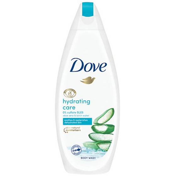 Dove Hydrating Care sprchový gél s aloe a brezovou vodou 250 ml