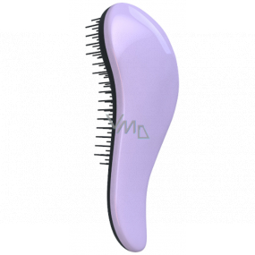 Dtangler Detangling Brush kefa pre ľahké rozčesanie vlasov Mini Purple