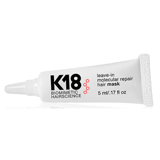K18 Molecular Repair Hair Mask maska na vlasy pre poškodené vlasy 5 ml