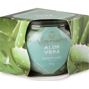 Emocio Aloe Vera - Sklenená sviečka s vôňou Aloe Vera 70 x 62 mm 85 g