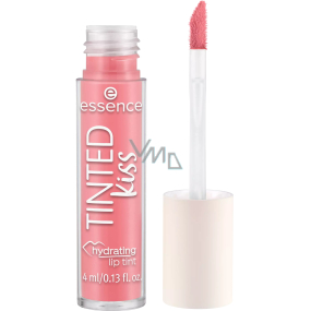 Essence Tinted Kiss hydratačný lesk na pery 01 Pink & Fabulous 4 ml