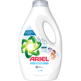 Ariel Sensitive Skin tekutý prací gél na jemné a detské oblečenie 17 dávok 850 ml