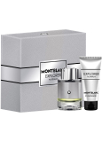 Montblanc Explorer Platinum parfumovaná voda 60 ml + sprchový gél 100 ml, darčeková súprava pre mužov