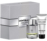 Montblanc Explorer Platinum parfumovaná voda 60 ml + sprchový gél 100 ml, darčeková súprava pre mužov