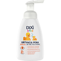 Dixi Baby mycí pěna sensitive na obličej, telo a vlásky, 250 ml