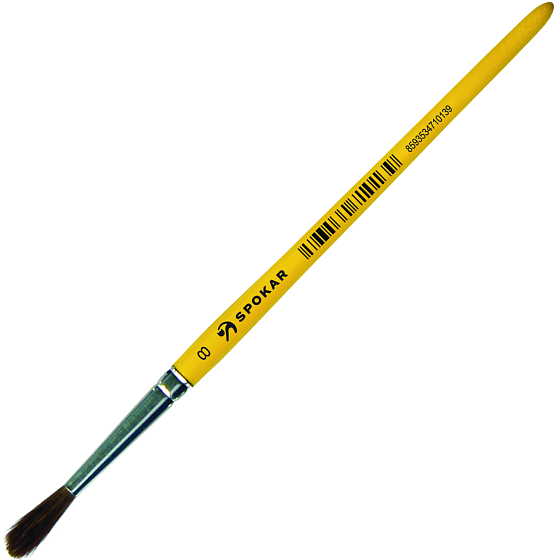 Spokar 7102 školský štetec, č. 8, balenie 10 ks