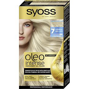 Syoss Oleo Intense olejová farba na vlasy 12-01 Ultra platinová