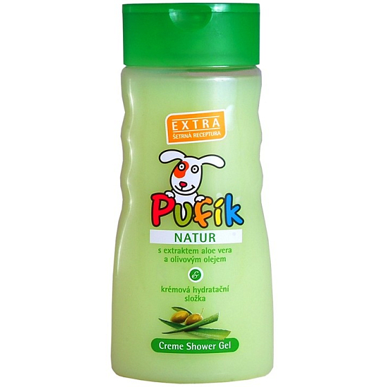 Mika Pufik Natur krémový sprchový gél pre deti 300 ml