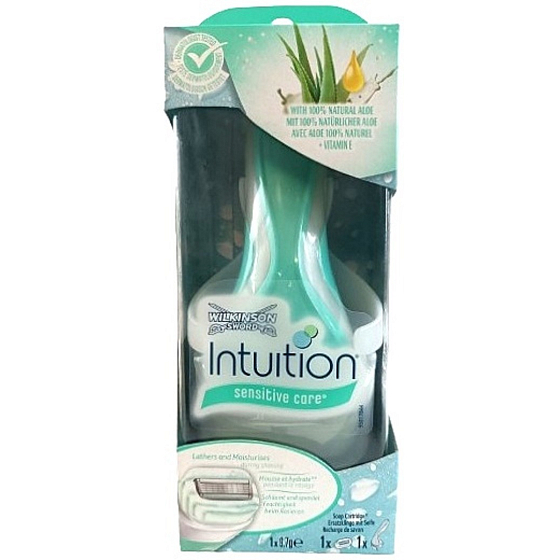 Wilkinson Intuition Sensitive Care holiaci strojček a náhradná hlavica 1 kus