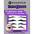 Essence Frame for Fame 3D nalepovacie očné linky 01 Glamour Style 10 párov