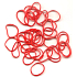 Loom Bands gumičky na pletení náramků Červené 200 kusů