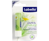 Labello Pure & Natural Camomile & Calendula balzam na pery 4,8 g