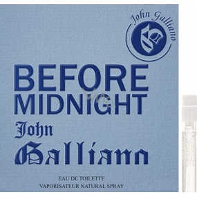 John Galliano Before Midnight toaletná voda pre mužov 1,5 ml s rozprašovačom, vialka