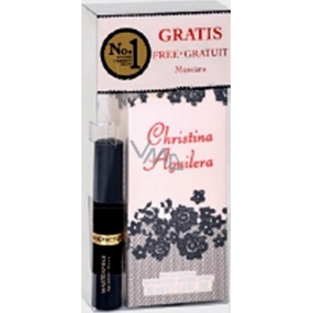 Christina Aguilera Signature toaletná voda pre ženy 30 ml + Masterpiece riasenka čierna 5,3 ml, darčeková sada