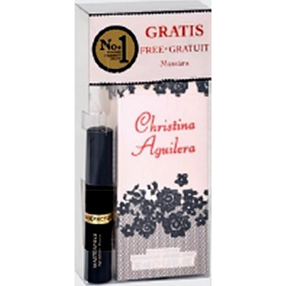 Christina Aguilera Signature toaletná voda pre ženy 30 ml + Masterpiece riasenka čierna 5,3 ml, darčeková sada
