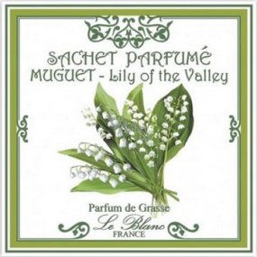 Le Blanc Lily of the Valley - Konvalinka Muguet Vonný sáčok 11 x 11 cm 8 g