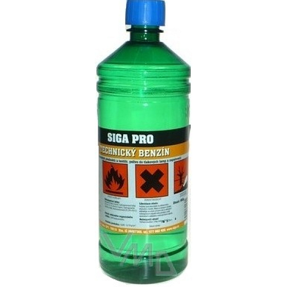 Siga Pre Benzín technický 650 g plastová Lahe