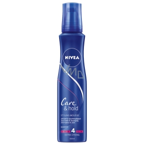 Nivea Care & Hold extra silná fixácia regeneračné penové tužidlo 150 ml