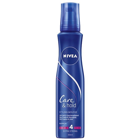 Nivea Care & Hold extra silná fixácia regeneračné penové tužidlo 150 ml