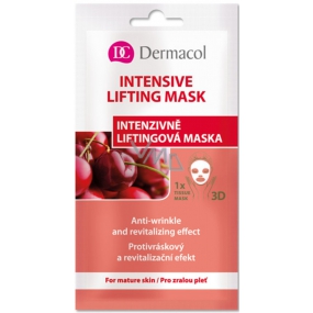 Dermacol Intensive Lifting Mask textilné 3D liftingová maska 15 ml