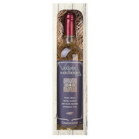 Bohemia Gifts Chardonnay biele Krásne narodeniny darčekové víno 750 ml