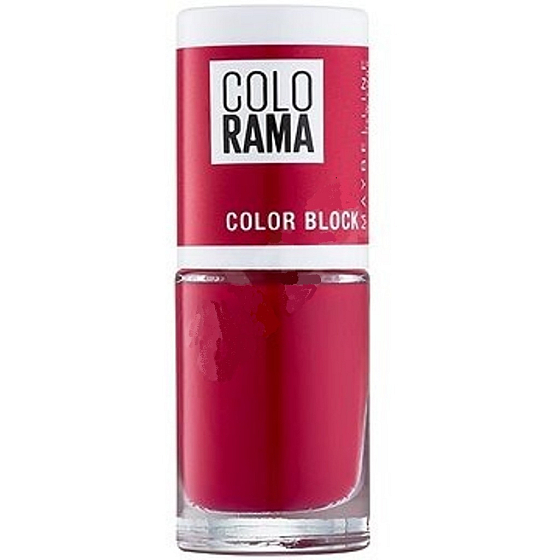 Maybelline Colorama rýchloschnúci, dlhotrvajúci lak na nechty 486 Red 7 ml