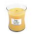 WoodWick Seaside Mimosa - Mimóza na pobreží vonná sviečka s dreveným knôtom a viečkom sklo stredná 275 g