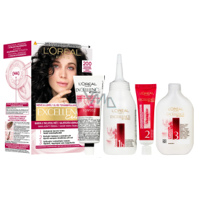 Loreal Paris Excellence Creme farba na vlasy 200 Čiernohnedá