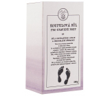 Bohemia Gifts Extrakt bylín soľ do kúpeľa na nohy s dezodoračným účinkom a antibakteriálnou prísadou 200 g