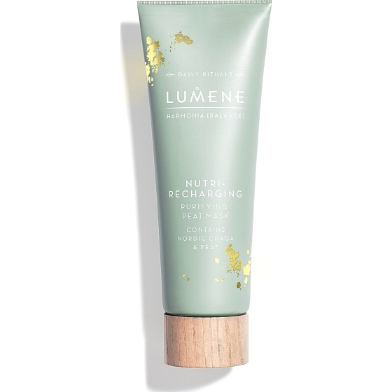 Lumene Harmonia Nutri-Recharging Purifying Peat Čistiaca rašelinová maska upokojuje, navracia stratenú rovnováhu 75 ml