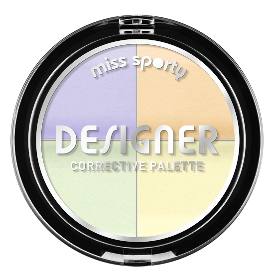 Miss Sporty Designer Camouflage korekčné paletka 9 g