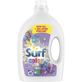 Surf Color Iris & Spring Rose gél na pranie farebnej bielizne 40 dávok 2,1 l