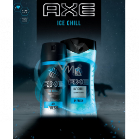 Axe Ice Chill sprchový gél pre mužov 250 ml + dezodorant sprej 150 ml, kozmetická sada