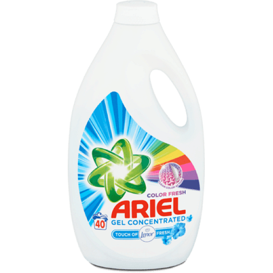 Ariel Touch of Lenor Fresh tekutý prací gél 40 dávok 2,2 l