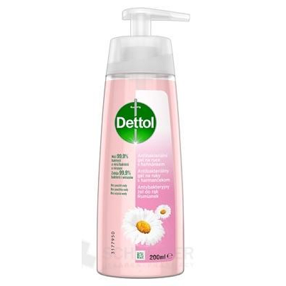 Dettol Antibakteriálny gél ruky s harmančekom 200 ml